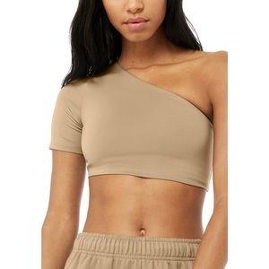 ALO Airlift Wave Crop Short Sleeve